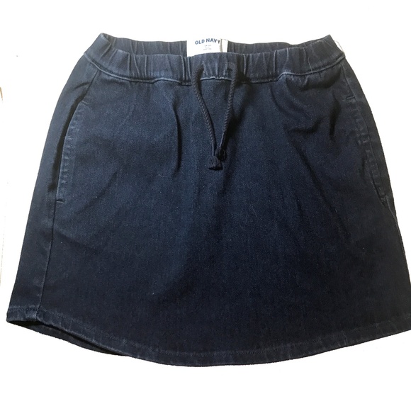 OLD NAVY GIRL'S DENIM JEAN SKIRT SIZE 10 - 12 - Picture 1 of 4